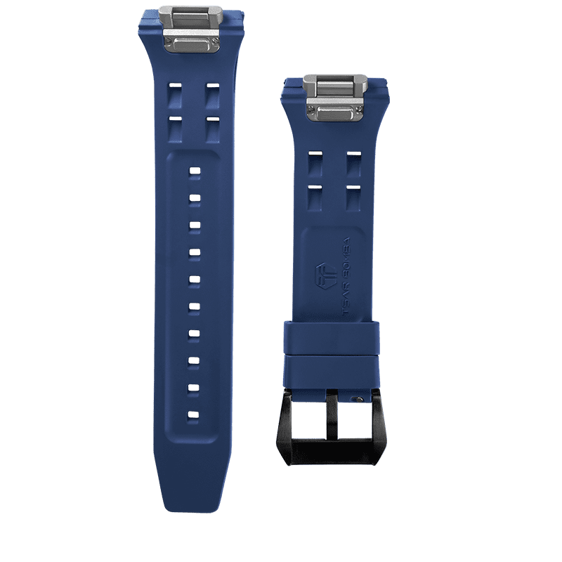 Official TSAR BOMBA Atomic-Interchangeable Watch - TB8214 & TB8218 Interchangeable FKM Rubber Wristband Strap