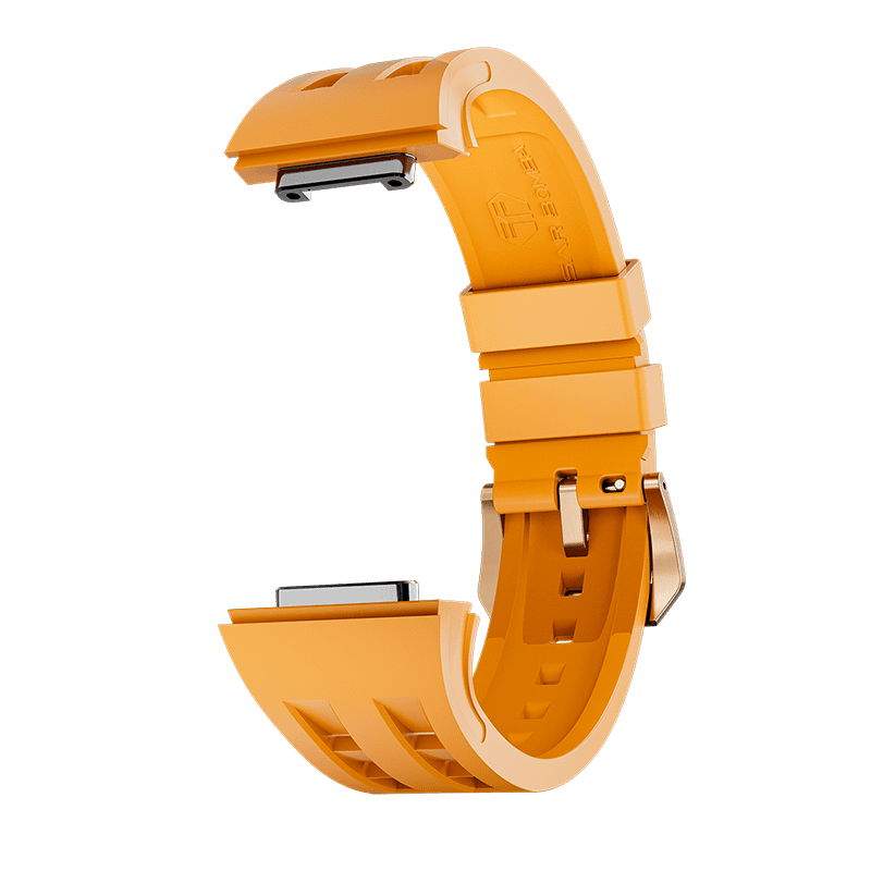 Official TSAR BOMBA Atomic-Interchangeable Watch - TB8214 & TB8218 Interchangeable FKM Rubber Wristband Strap