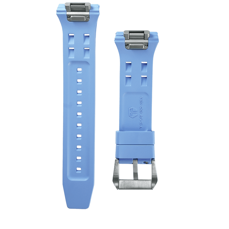 Official TSAR BOMBA Atomic-Interchangeable Watch - TB8214 & TB8218 Interchangeable FKM Rubber Wristband Strap