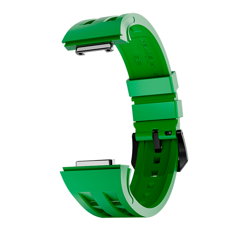 Official TSAR BOMBA Atomic-Interchangeable Watch - TB8214 & TB8218 Interchangeable FKM Rubber Wristband Strap