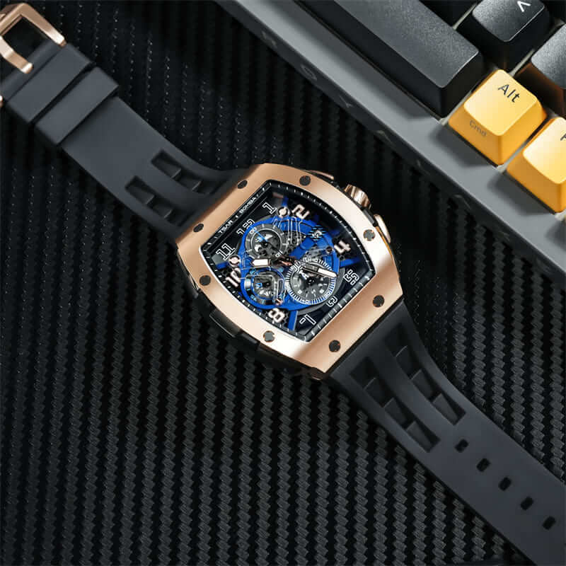 Official Tsar Bomba Elemental Series-Quartz Watch TB8211Q BWP Series - Top G Watches