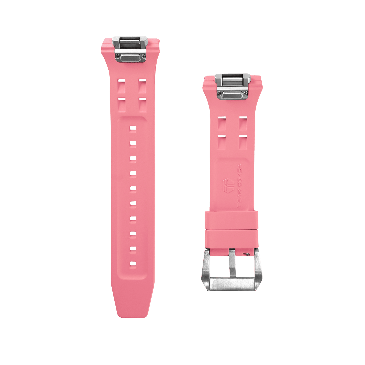 Official TSAR BOMBA Atomic-Interchangeable Watch - TB8214 & TB8218 Interchangeable FKM Rubber Wristband Strap