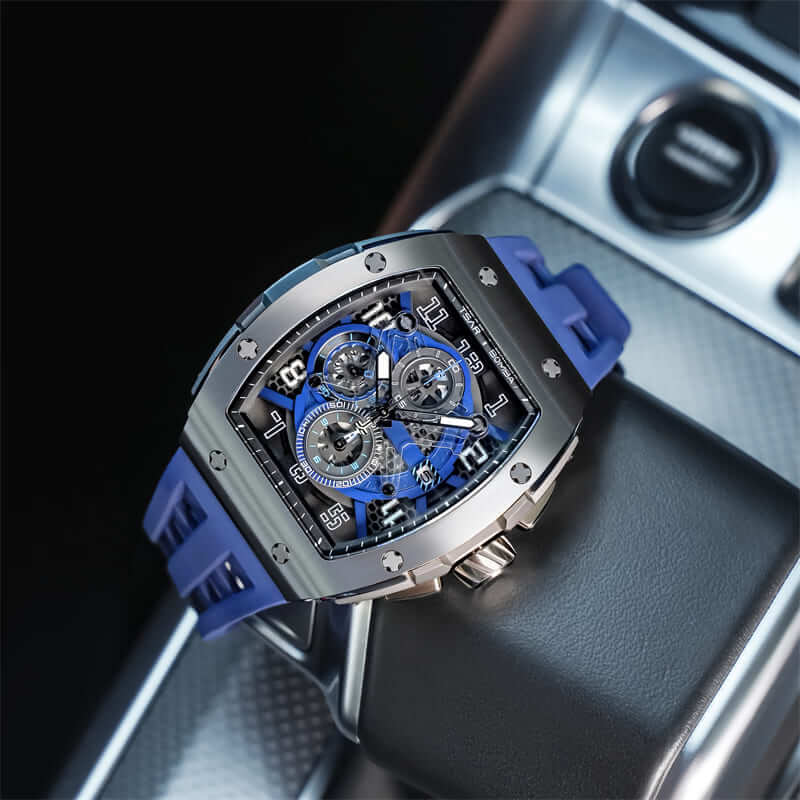 Official Tsar Bomba Elemental Series-Quartz Watch TB8211Q BWP Series - Top G Watches
