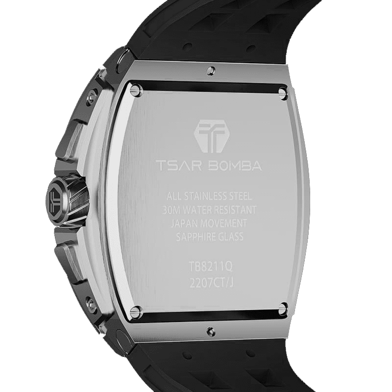 Official Tsar Bomba Elemental Series-Quartz Watch TB8211Q BWP Series - Top G Watches