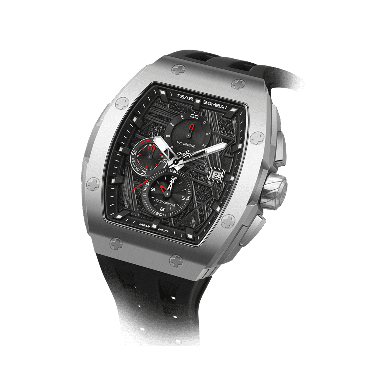 Official TSAR BOMBA Elemental Series Quartz Waterproof Mechanical Watch MK2 - TB8211Q-II