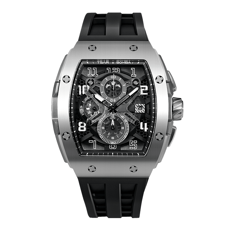 Official Tsar Bomba Elemental Series-Quartz Watch TB8211Q BWP Series - Top G Watches