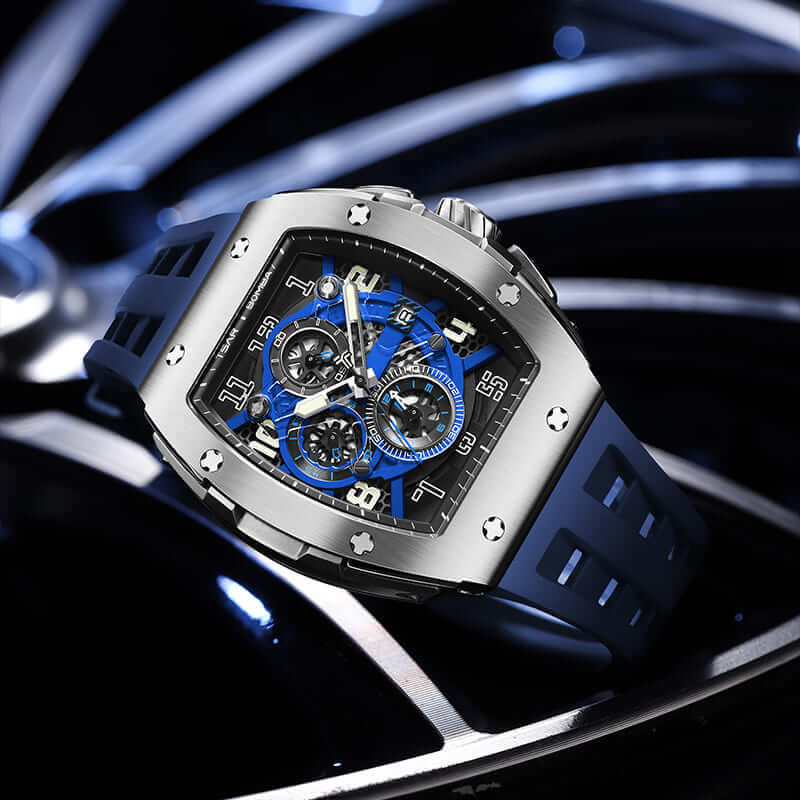 Official Tsar Bomba Elemental Series-Quartz Watch TB8211Q BWP Series - Top G Watches