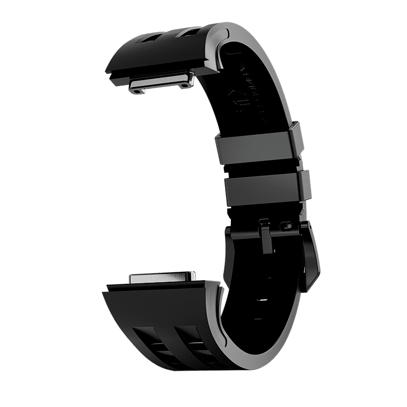 Official TSAR BOMBA Atomic-Interchangeable Watch - TB8214 & TB8218 Interchangeable FKM Rubber Wristband Strap