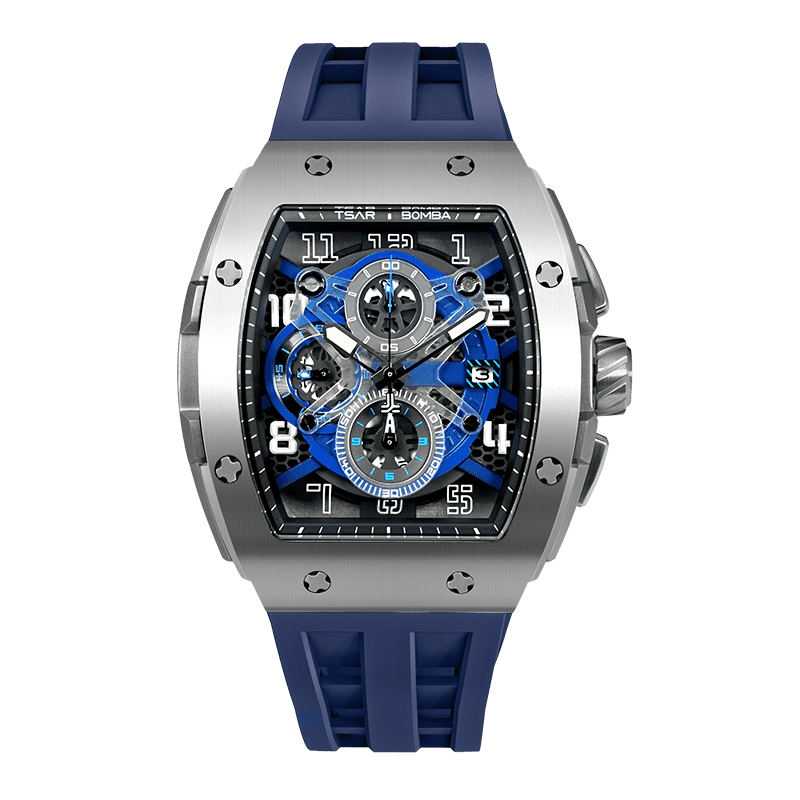 Official Tsar Bomba Elemental Series-Quartz Watch TB8211Q BWP Series - Top G Watches