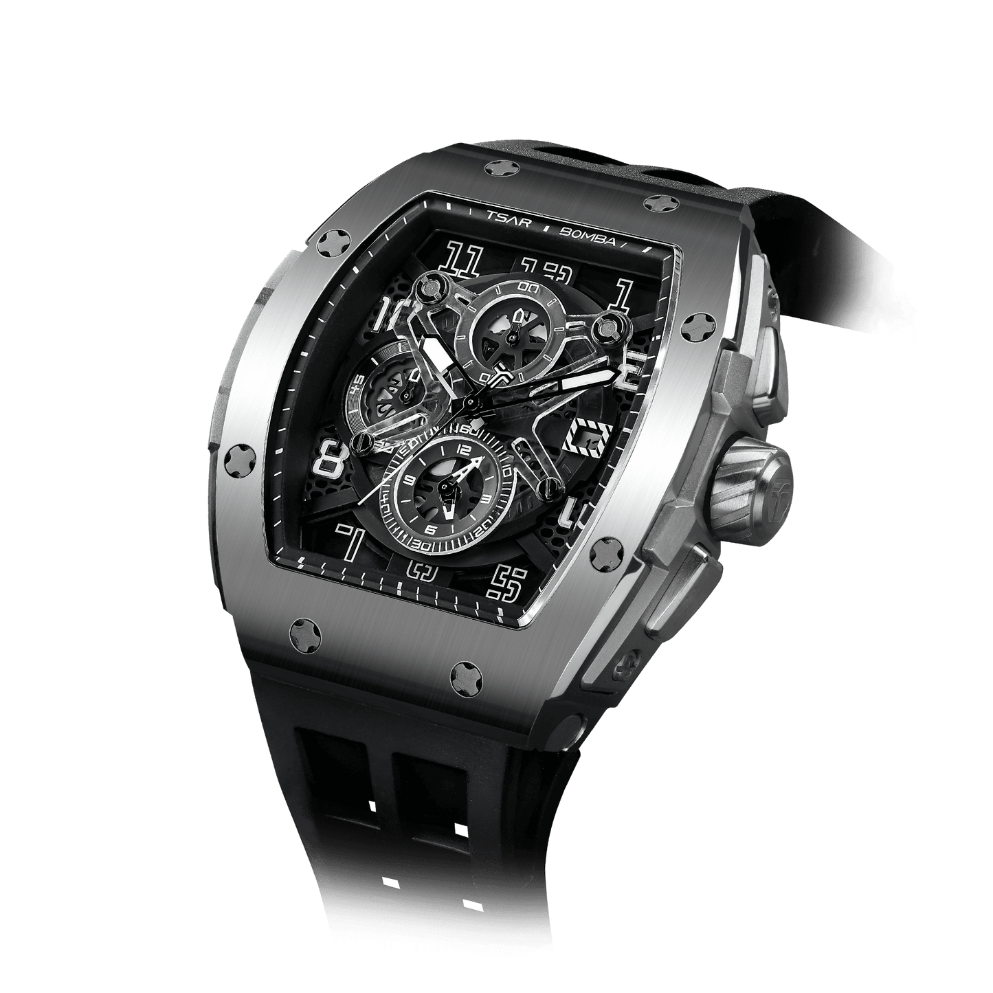 Official Tsar Bomba Elemental Series-Quartz Watch TB8211Q BWP Series - Top G Watches