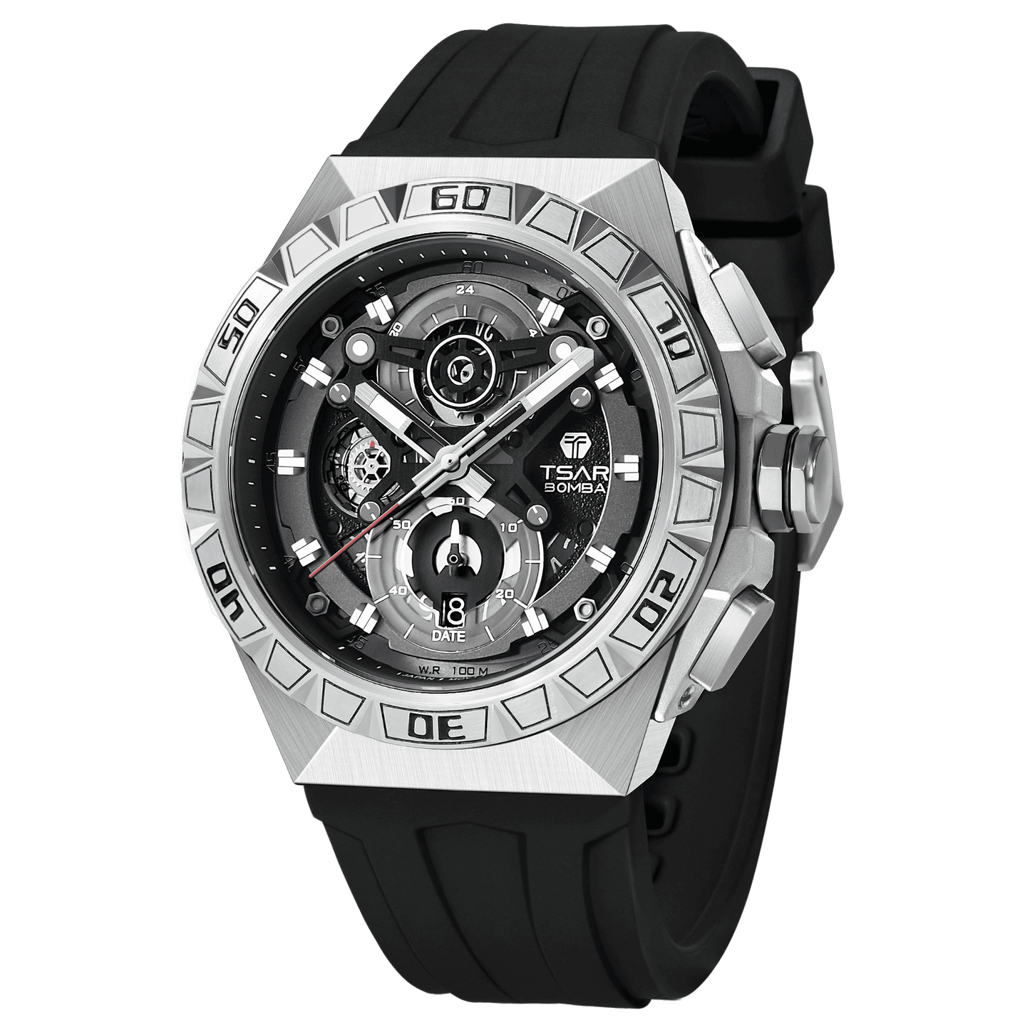 Official Tsar Bomba Elemental Series-Quartz Watch TB8806Q