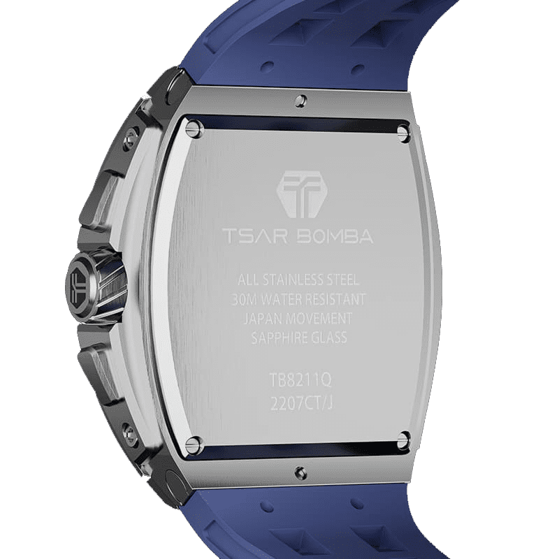 Official Tsar Bomba Elemental Series-Quartz Watch TB8211Q BWP Series - Top G Watches