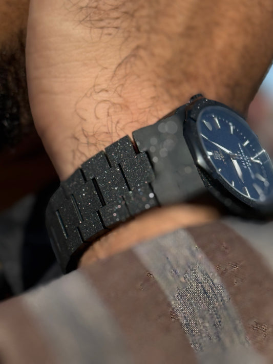 Atomic™ Galaxy Black – Frosted Steel Limited Edition (Australian Brand) - Top G Watches