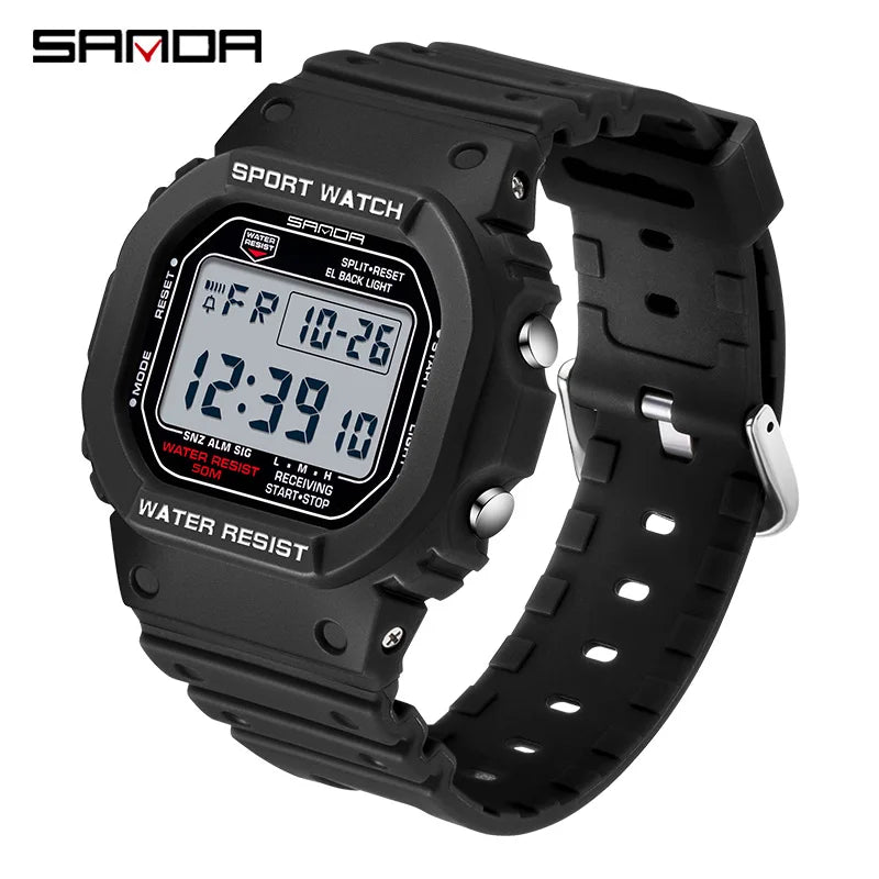SKMEI Kids Digital Sports Watch – 50m Waterproof Shockproof – 2107