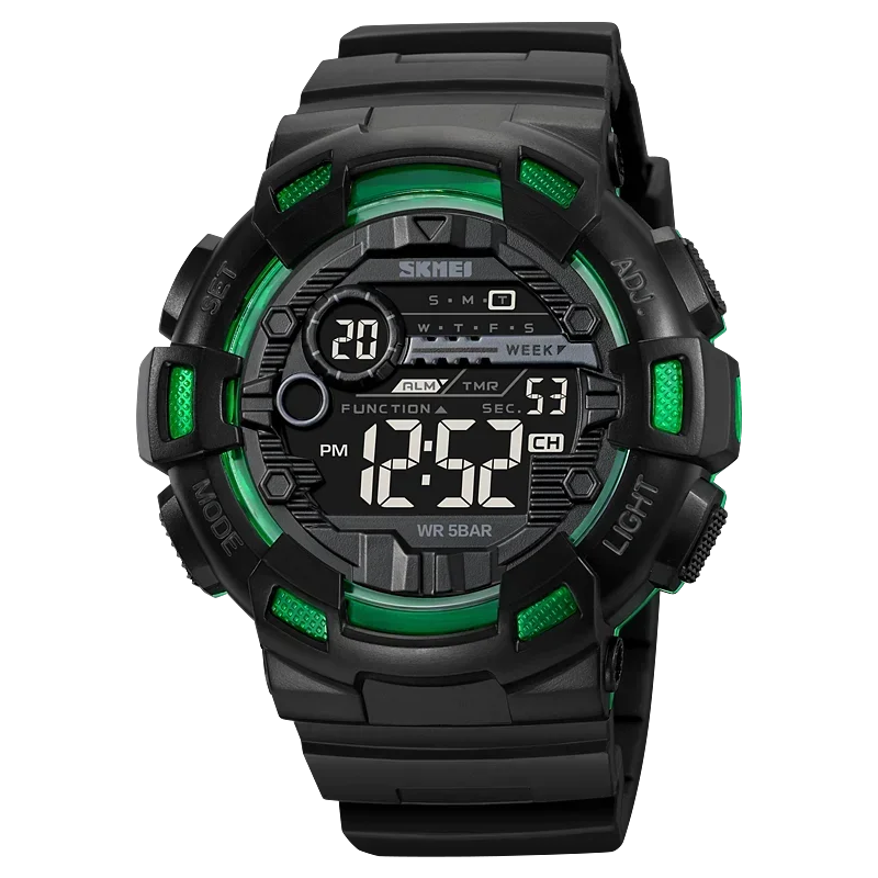 Transparent Series SKMEI 2110 5Bar Waterproof Japan Movement Sports Watch - Top G Watches