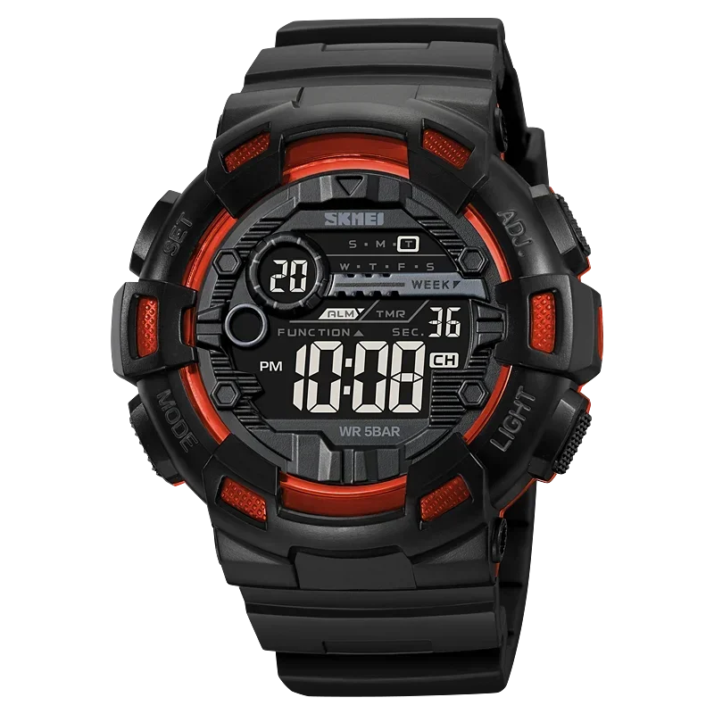 Transparent Series SKMEI 2110 5Bar Waterproof Japan Movement Sports Watch - Top G Watches