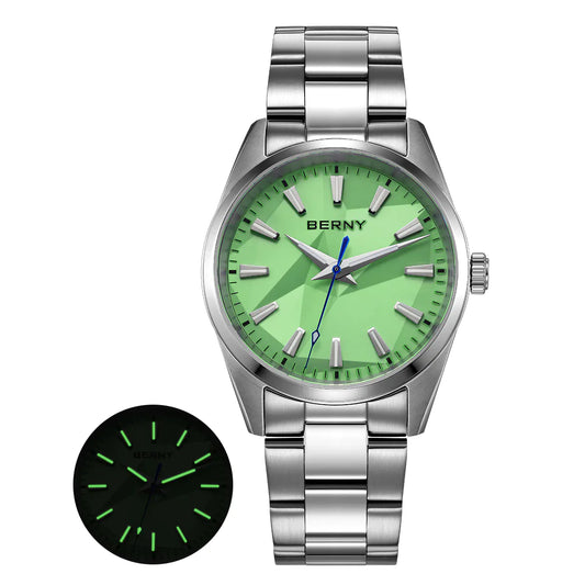 BERNY 2953M-PK Women's Fashion Sport Quartz Watch – Sapphire Crystal - Top G Watches