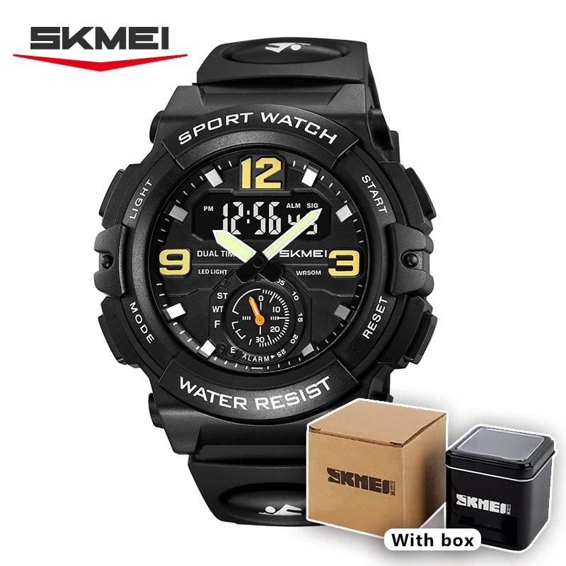 Vibrant Camo Skmei Sport Digital-Analog Quartz Watch - Top G Watches