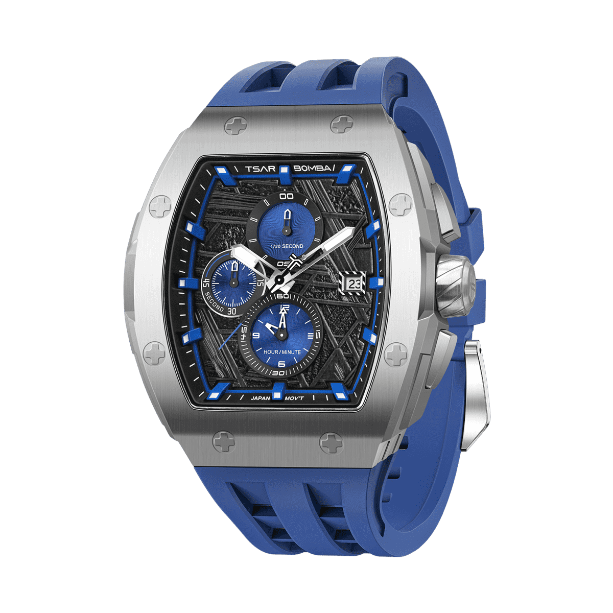 Official TSAR BOMBA Elemental Series Quartz Waterproof Mechanical Watch MK2 - TB8211Q-II