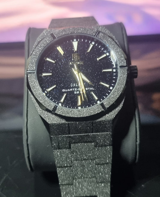 Atomic Galaxy Frosted Steel Luxury Watch Limited-Edition ™ (Australian Owned) - Top G Watches