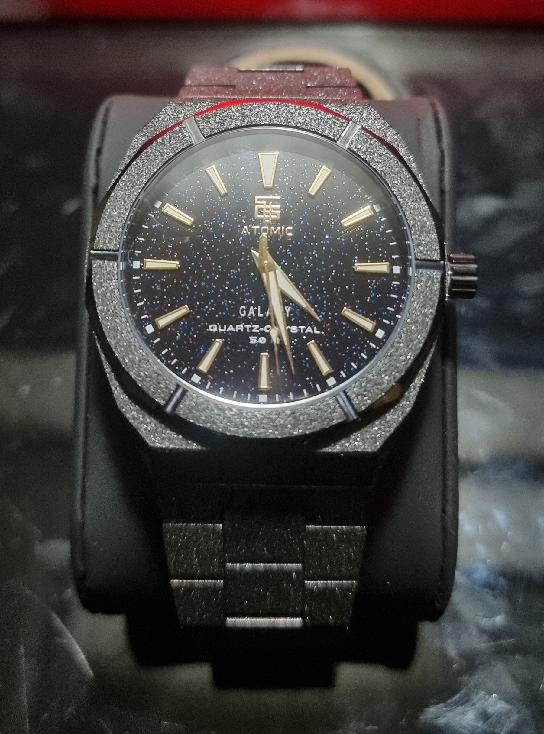Atomic Galaxy Frosted Steel Luxury Watch Limited-Edition ™ (Australian Owned) - Top G Watches