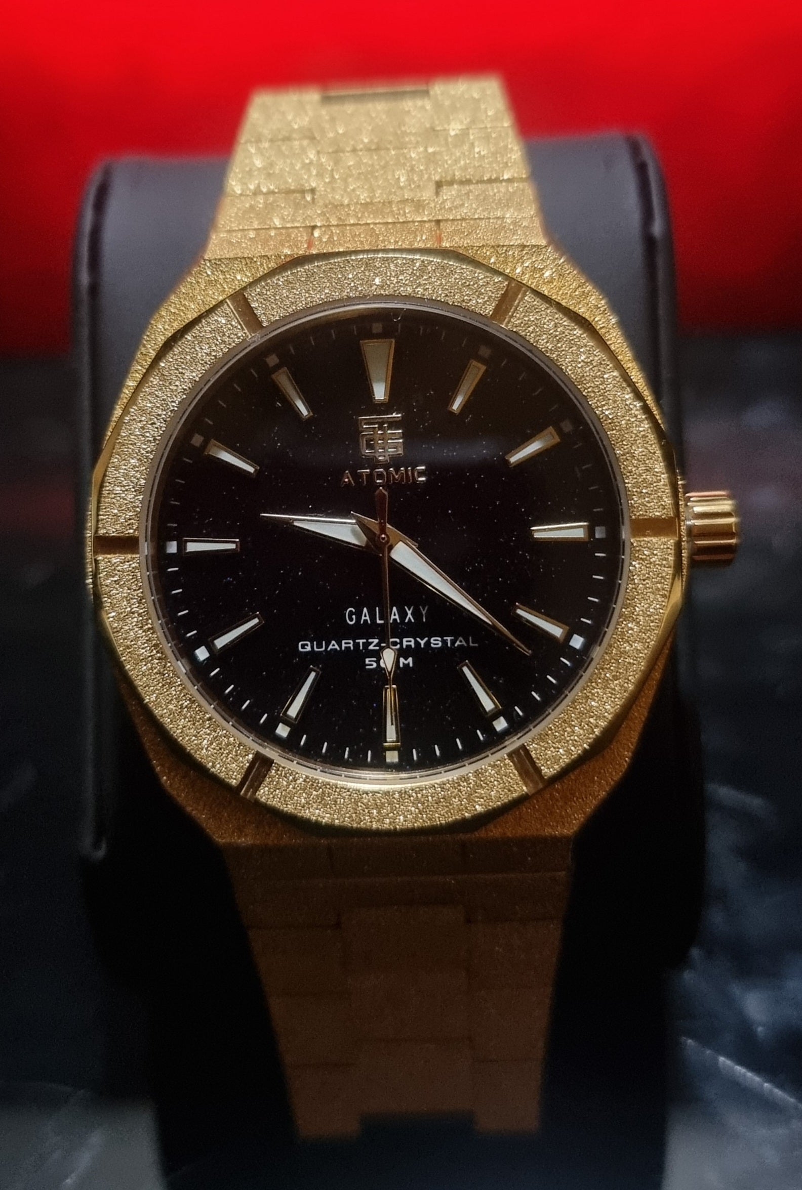 Atomic Galaxy Frosted Steel Luxury Watch Limited-Edition ™ (Australian Owned) - Top G Watches