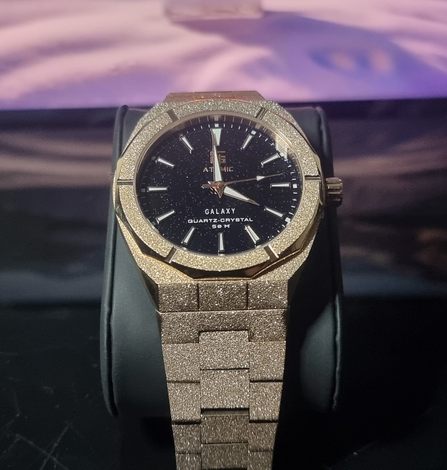 Atomic Galaxy Frosted Steel Luxury Watch Limited-Edition ™ (Australian Owned) - Top G Watches