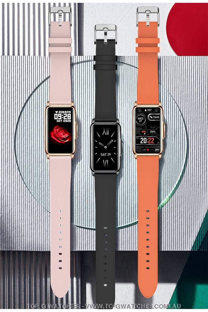Elegant Light Smart Digital Full Touch Fitness Health Tracker Waterproof Smartwatch - Top G Watches