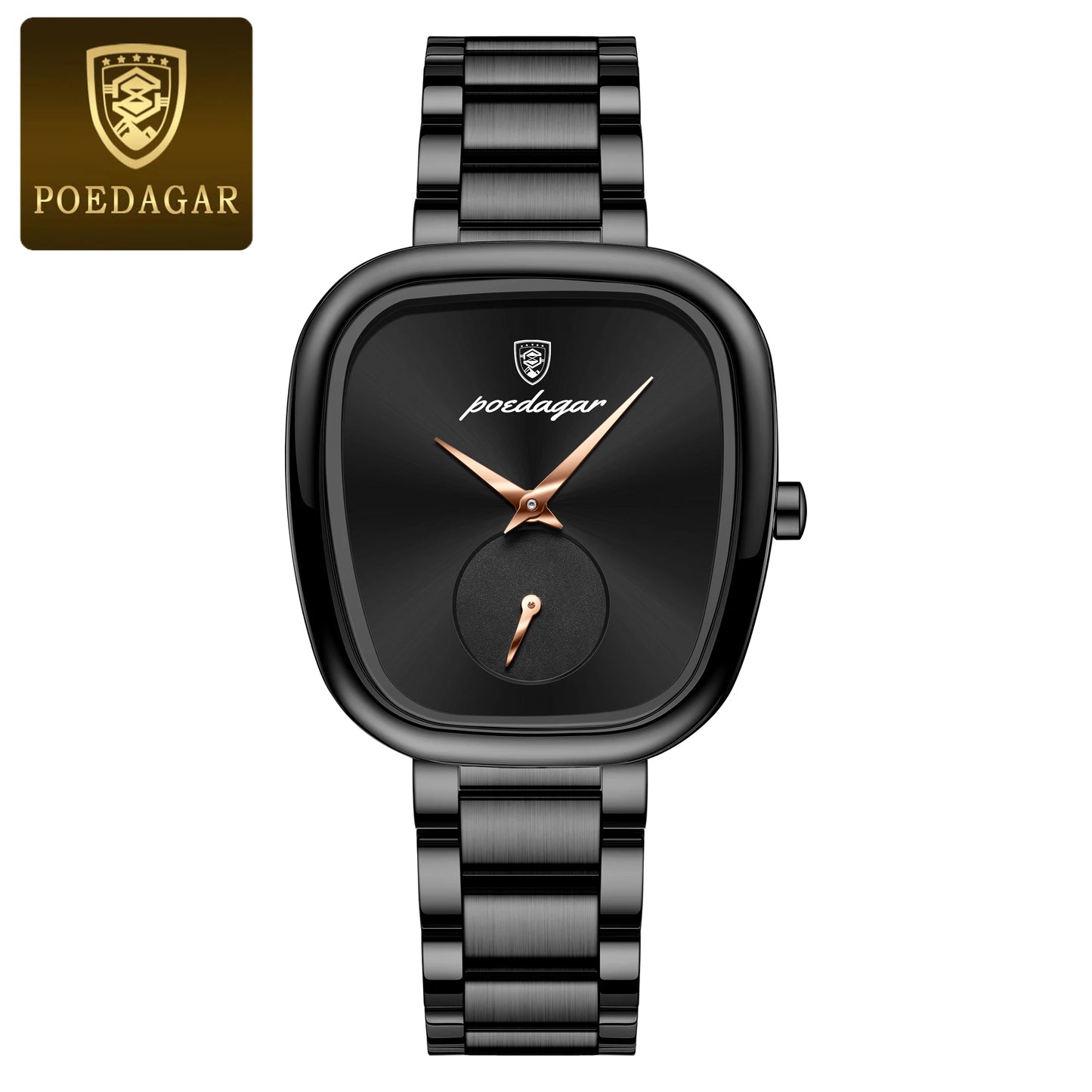 Luxury Poedagar 783 Waterproof Stainless-Steel Quartz Ladies Watch - Top G Watches