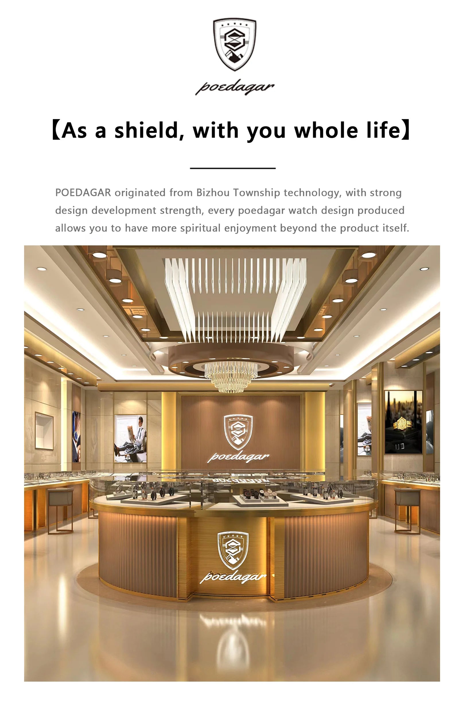 Luxury Poedagar P789 Waterproof Stainless-Steel Quartz Ladies Watch - Top G Watches