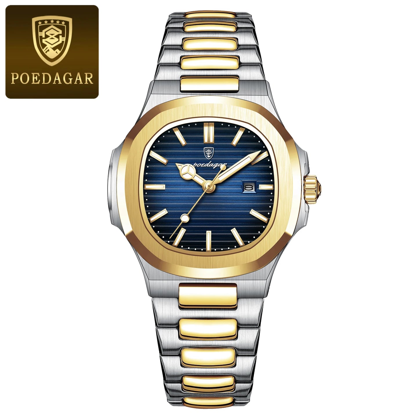 Luxury Poedagar P789 Waterproof Stainless-Steel Quartz Ladies Watch - Top G Watches