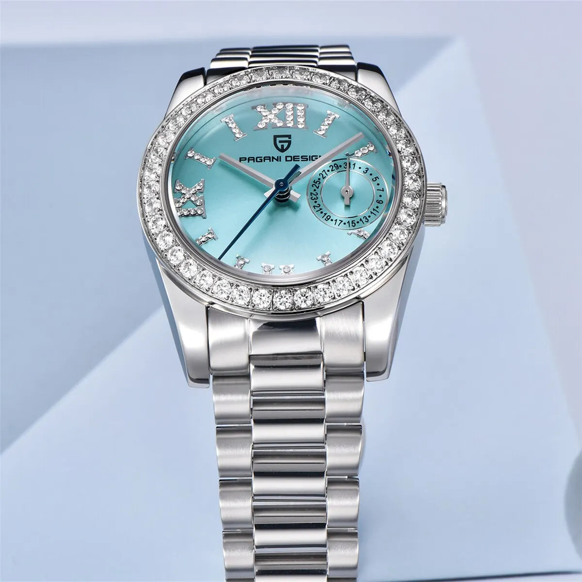 NEW Pagani Design Women's Elegant Jewel Fashion Sapphire Quartz 32mm Watch - Top G Watches
