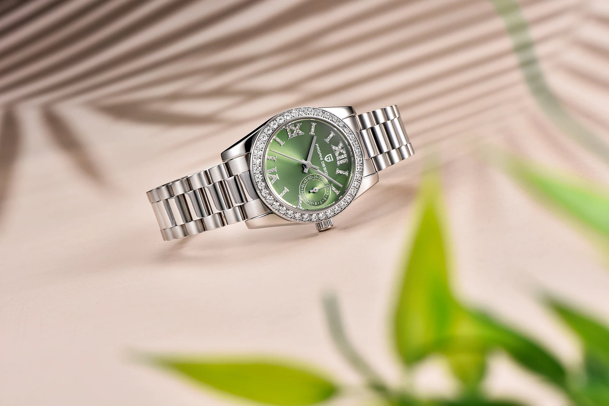 NEW Pagani Design Women's Elegant Jewel Fashion Sapphire Quartz 32mm Watch - Top G Watches