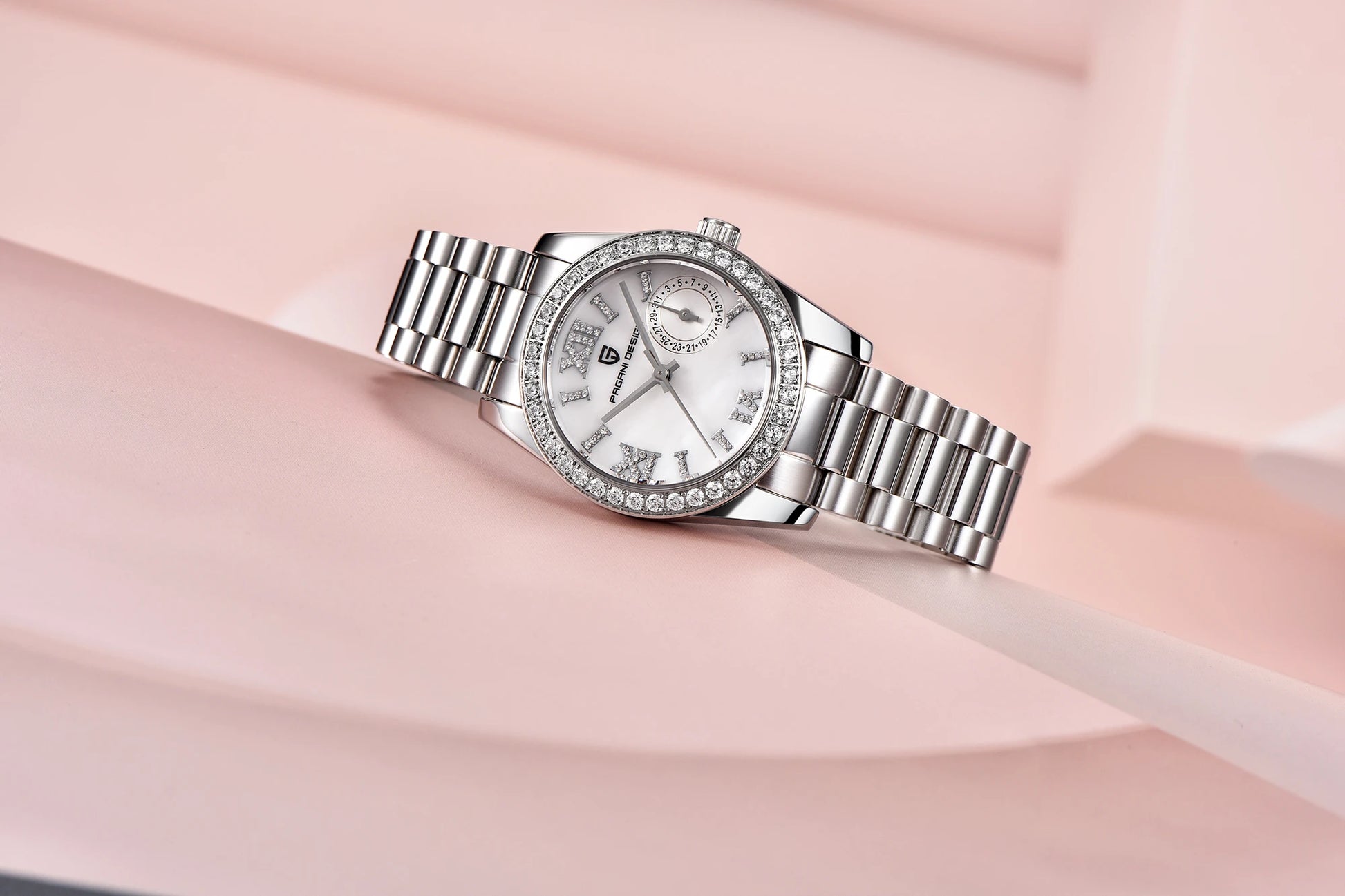 NEW Pagani Design Women's Elegant Jewel Fashion Sapphire Quartz 32mm Watch - Top G Watches