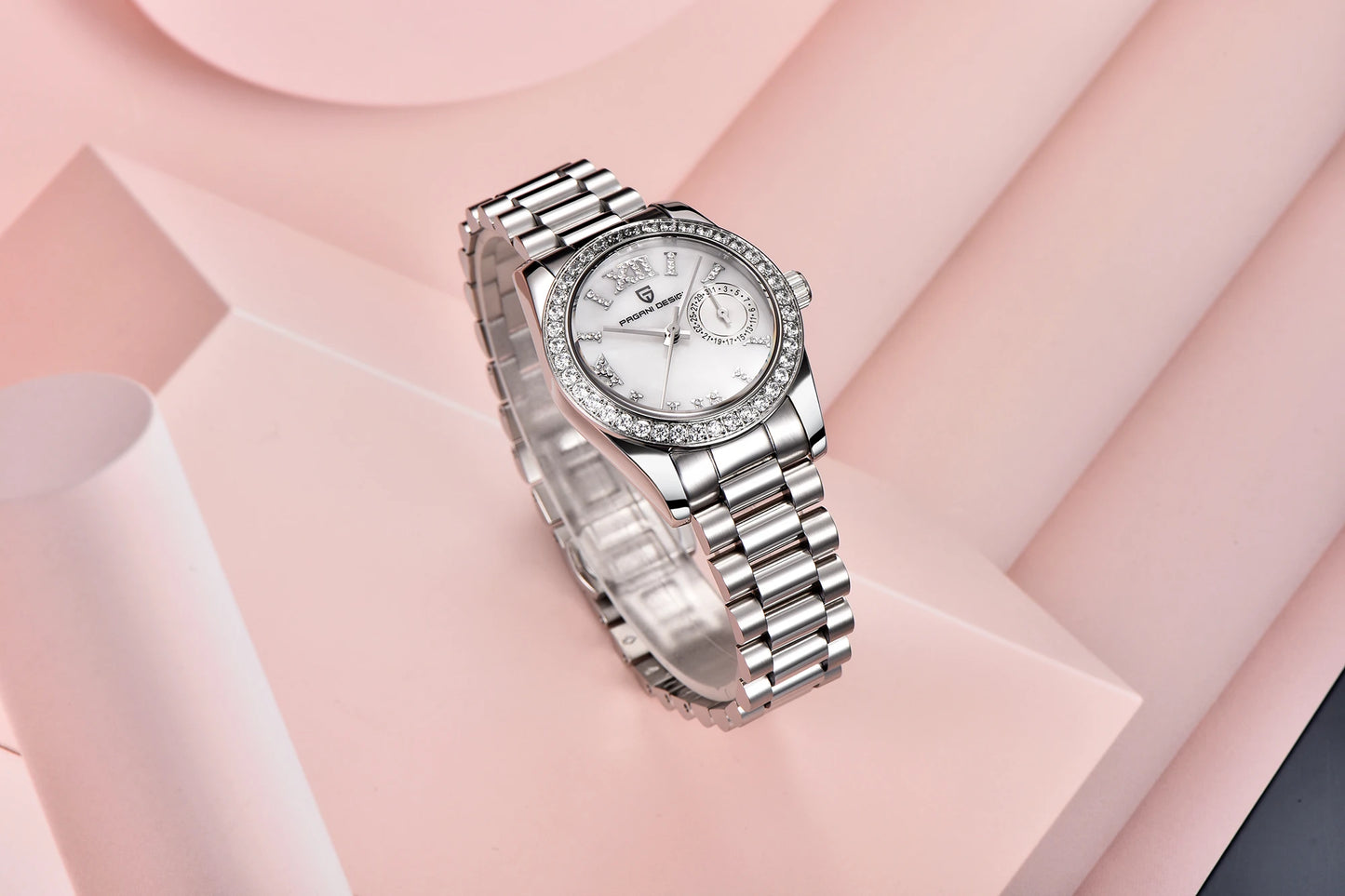 NEW Pagani Design Women's Elegant Jewel Fashion Sapphire Quartz 32mm Watch - Top G Watches