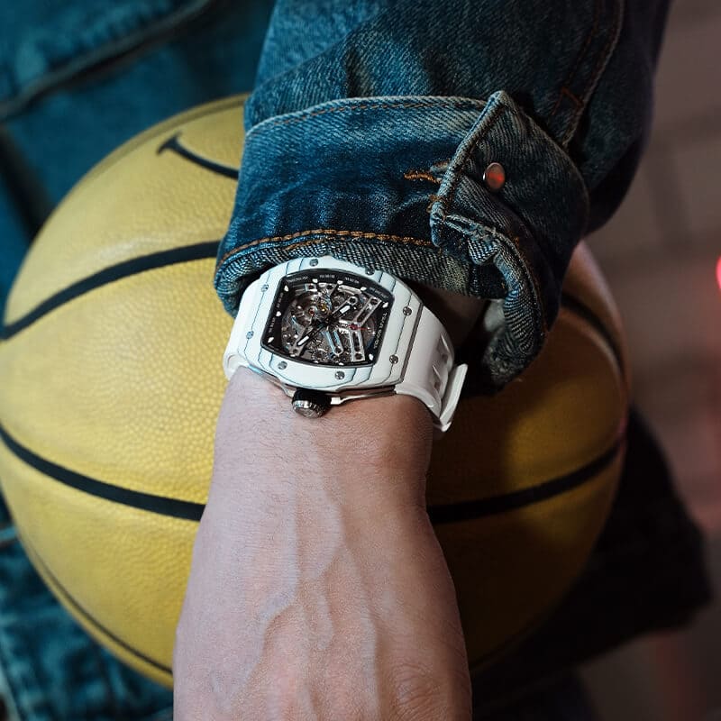 Official Tsar Bomba Atomic-Interchangeable Automatic Watch Carbon Fibre Combo - TB8218 - Top G Watches