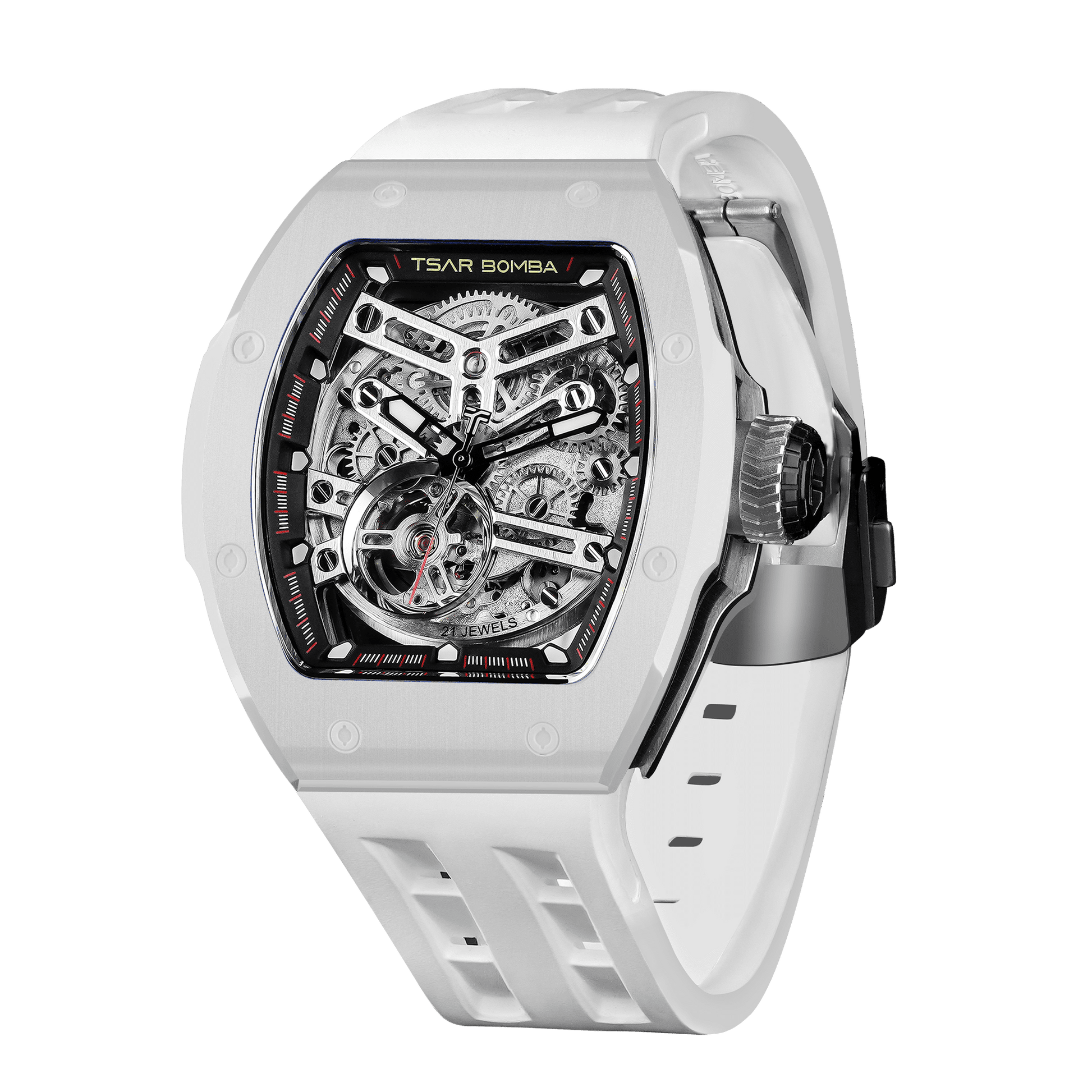 Official Tsar Bomba Atomic-Interchangeable Ceramic Edition - TB8218C - Top G Watches