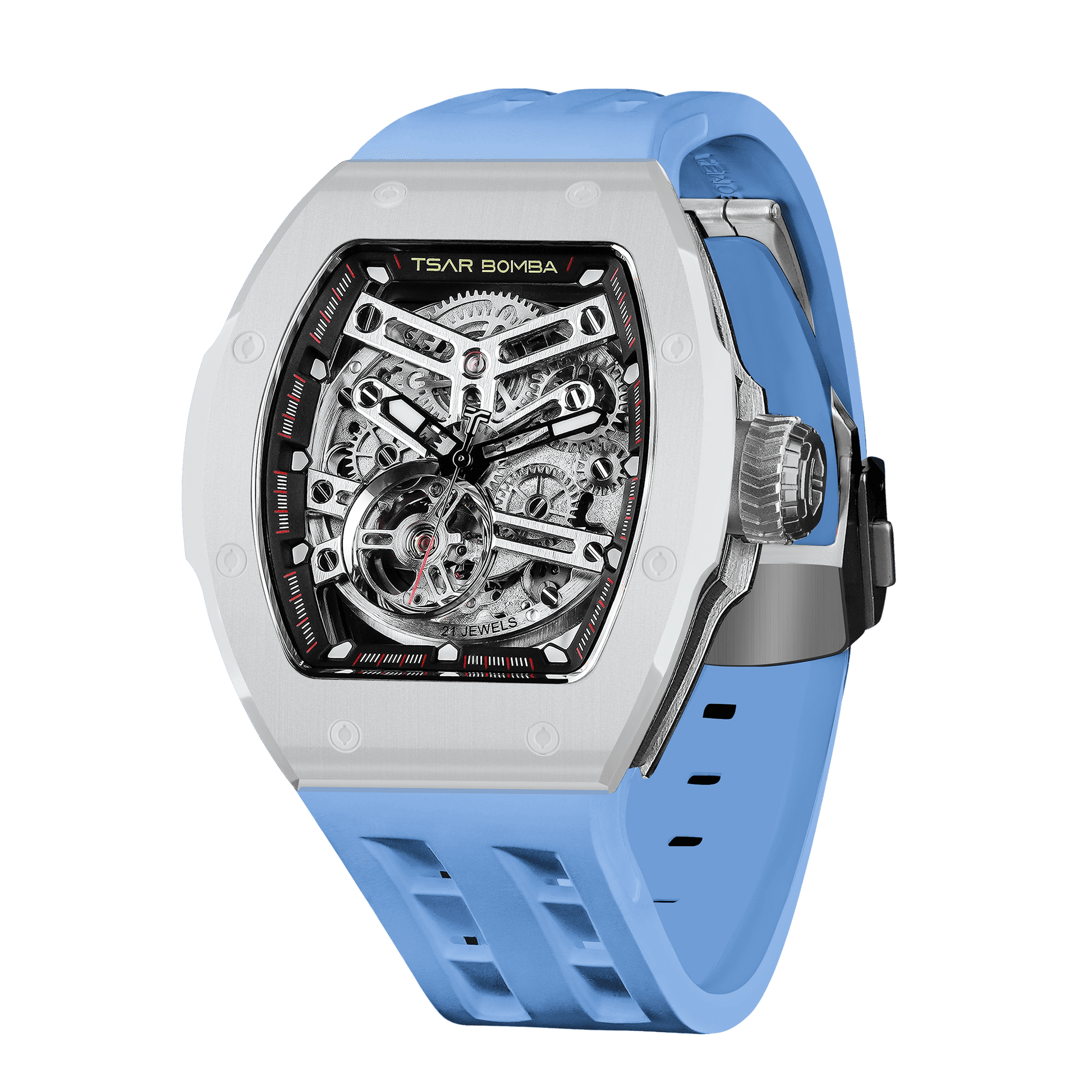 Official Tsar Bomba Atomic-Interchangeable Ceramic Edition - TB8218C - Top G Watches