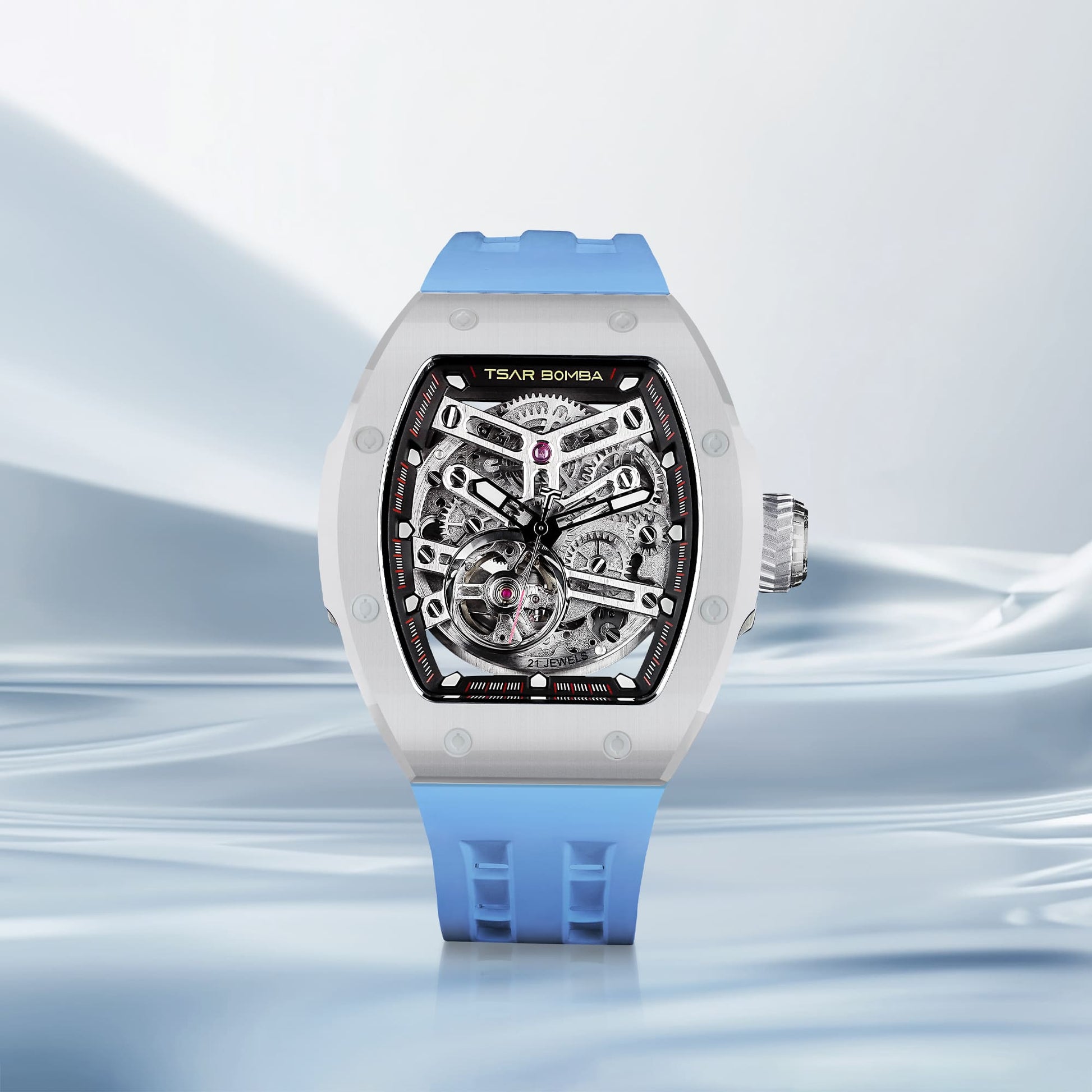 Official Tsar Bomba Atomic-Interchangeable Ceramic Edition - TB8218C - Top G Watches