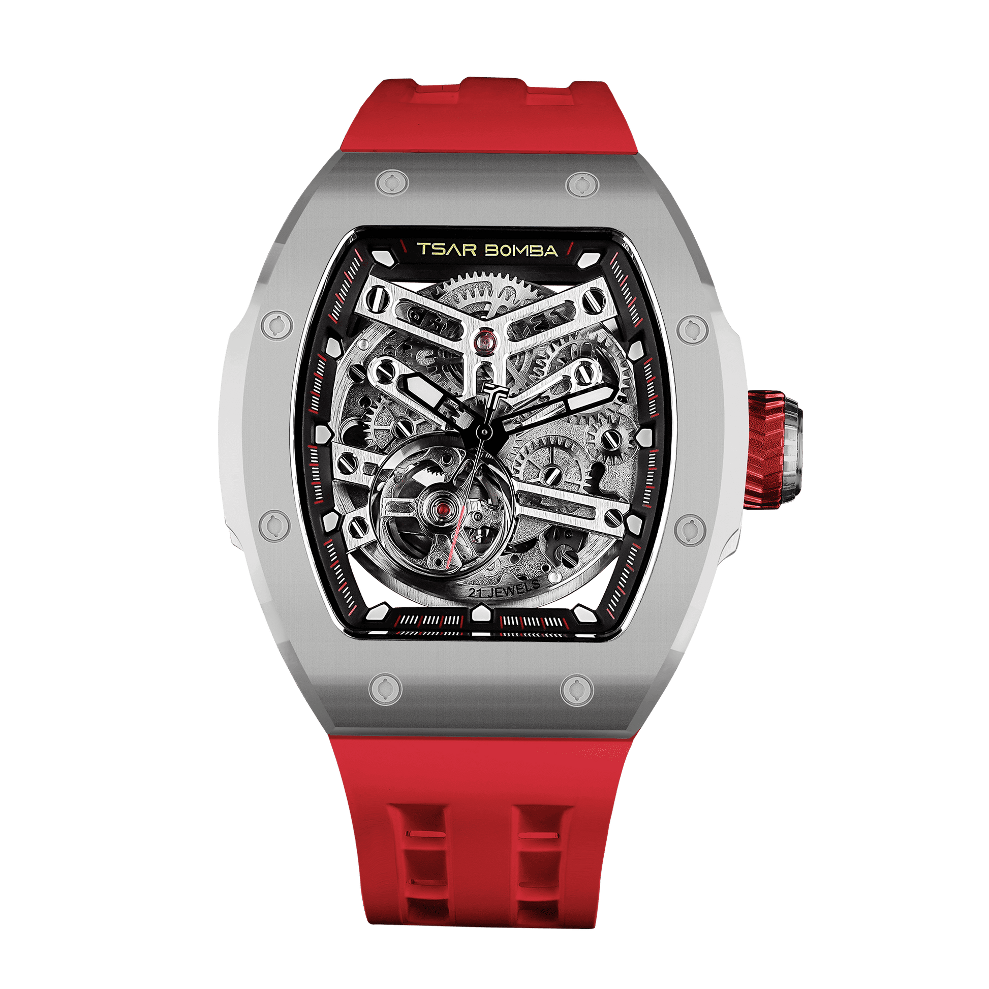 Official Tsar Bomba Atomic-Interchangeable Ceramic Edition - TB8218C - Top G Watches