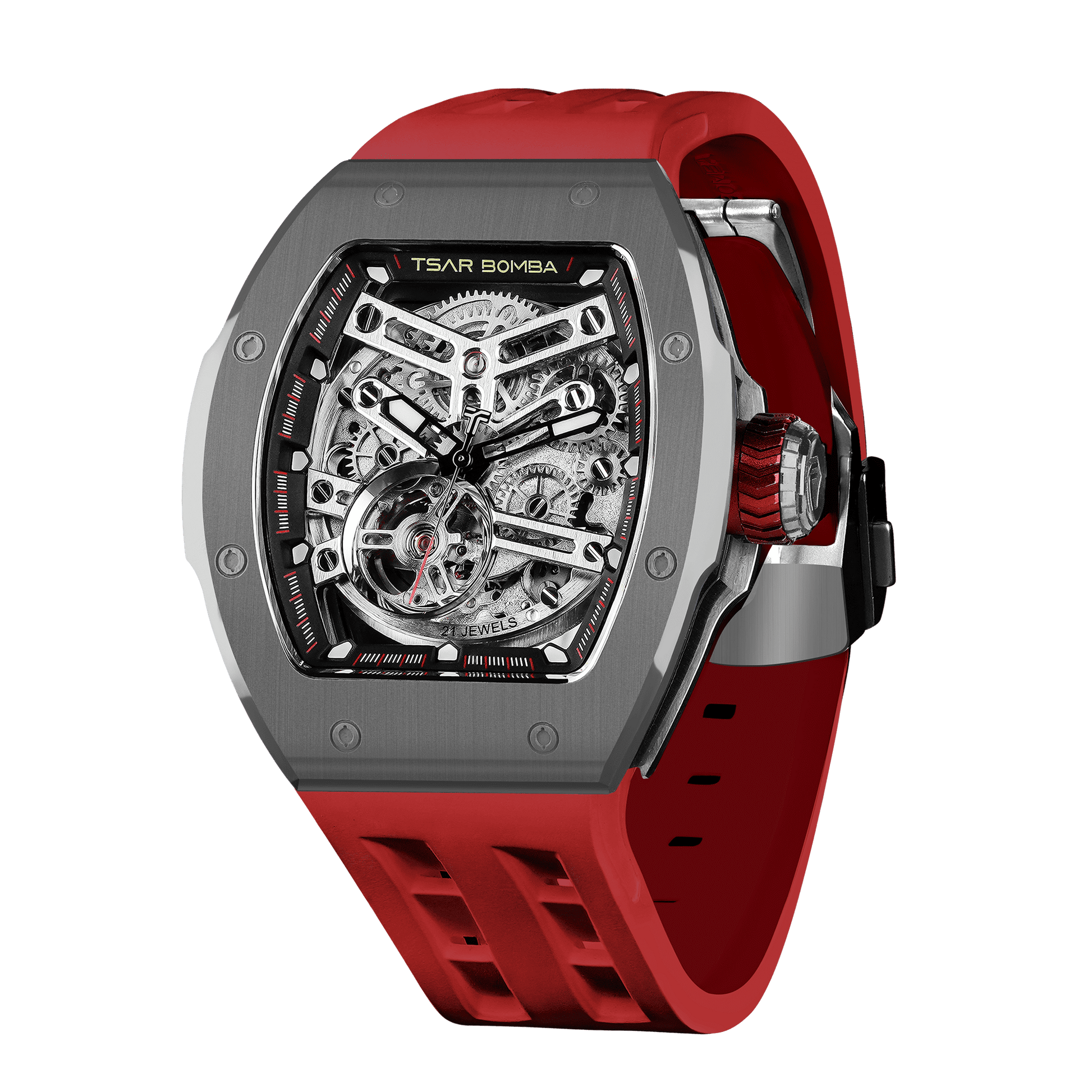 Official Tsar Bomba Atomic-Interchangeable Ceramic Edition - TB8218C - Top G Watches