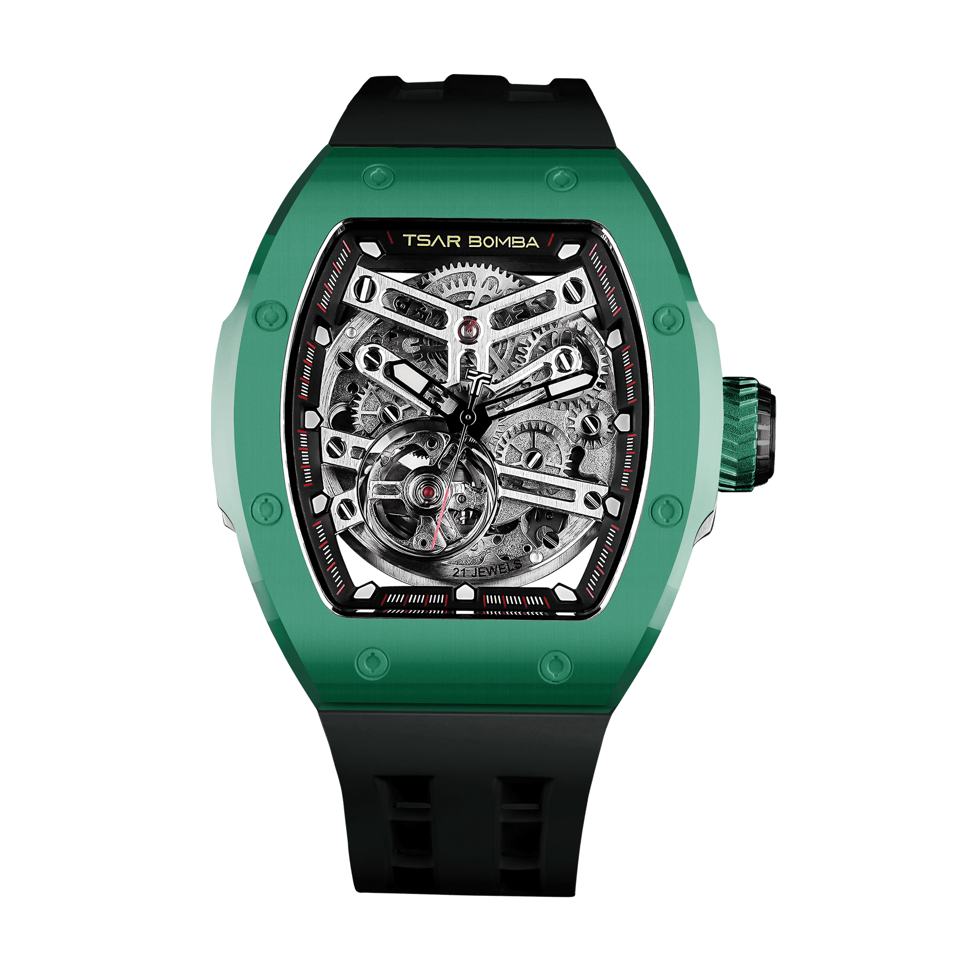 Official Tsar Bomba Atomic-Interchangeable Ceramic Edition - TB8218C - Top G Watches