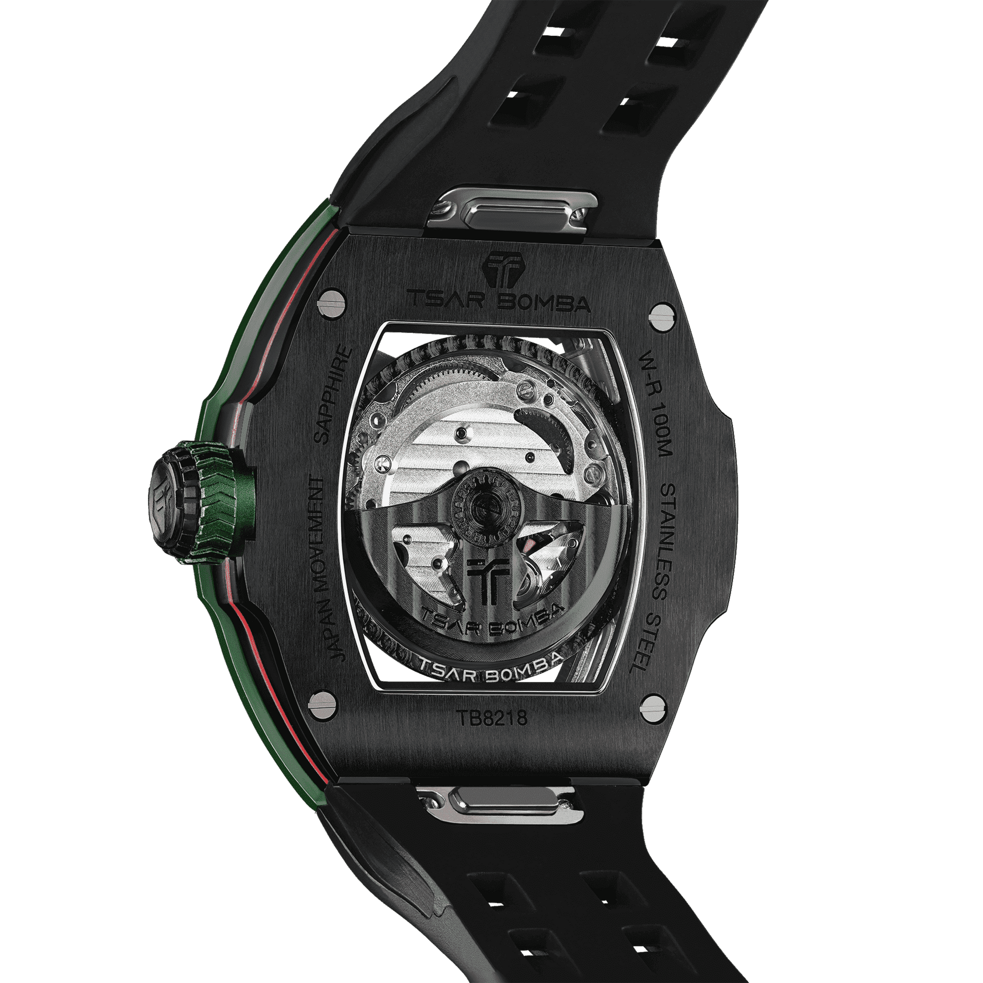 Official Tsar Bomba Atomic-Interchangeable Ceramic Edition - TB8218C - Top G Watches