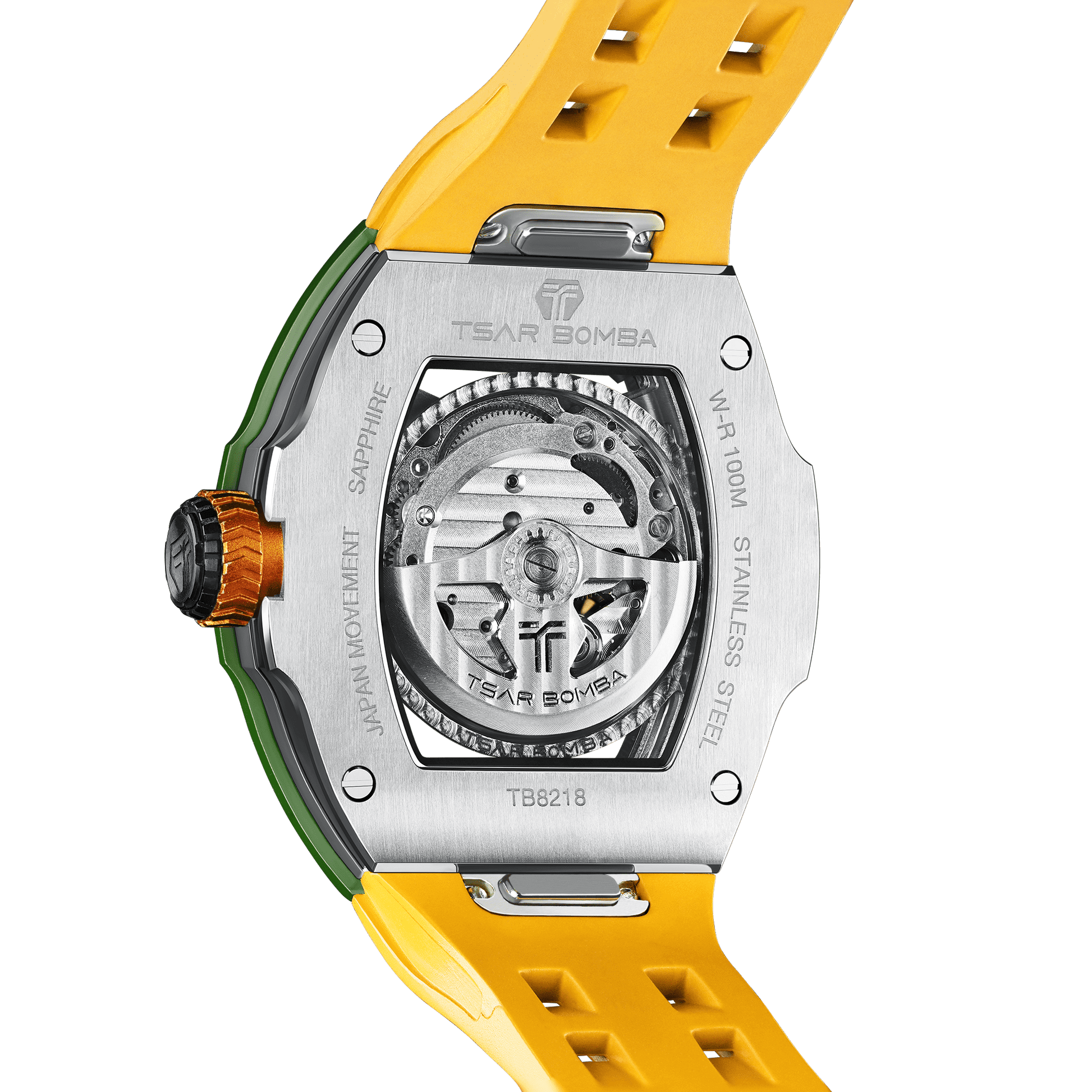 Official Tsar Bomba Atomic-Interchangeable Ceramic Edition - TB8218C - Top G Watches