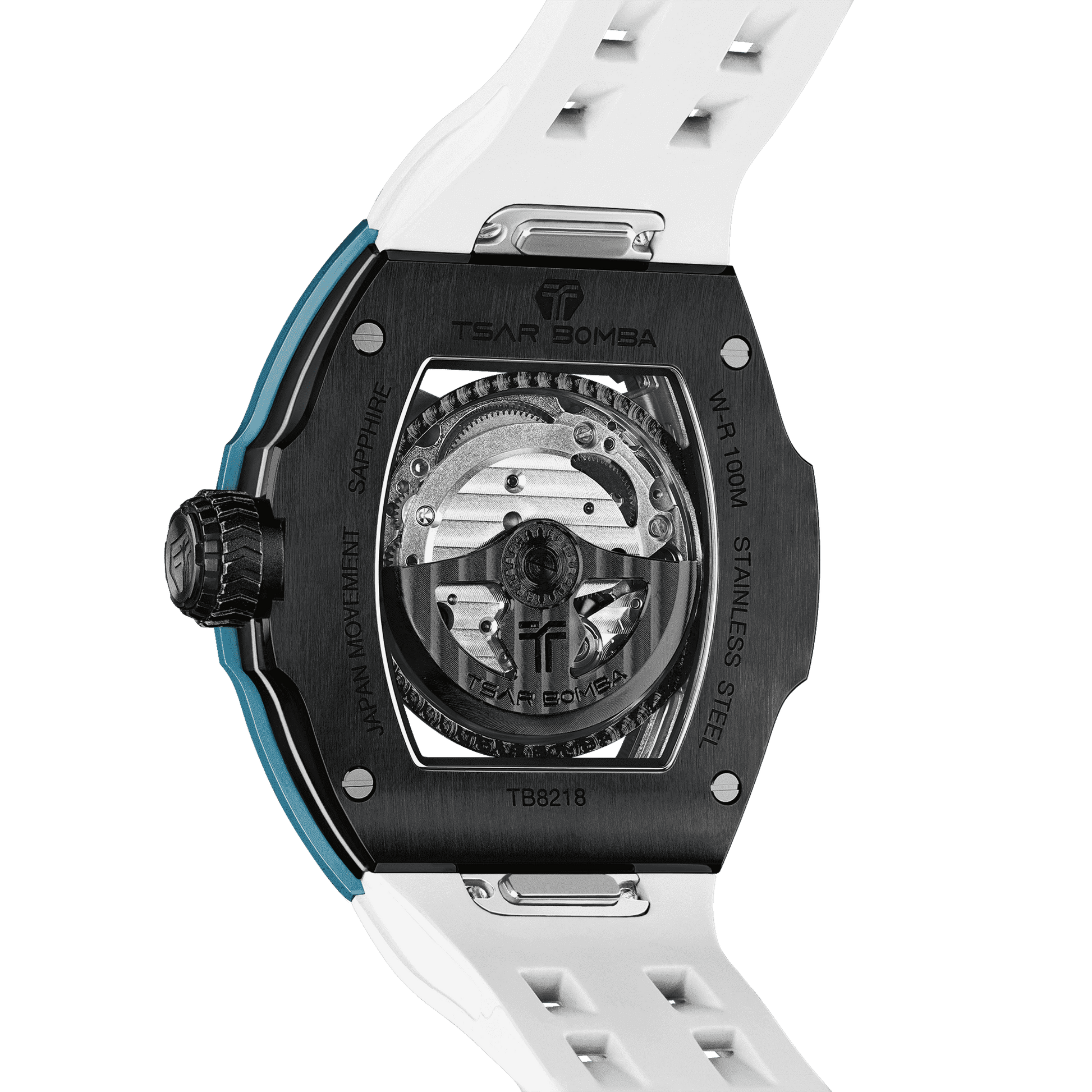 Official Tsar Bomba Atomic-Interchangeable Ceramic Edition - TB8218C - Top G Watches