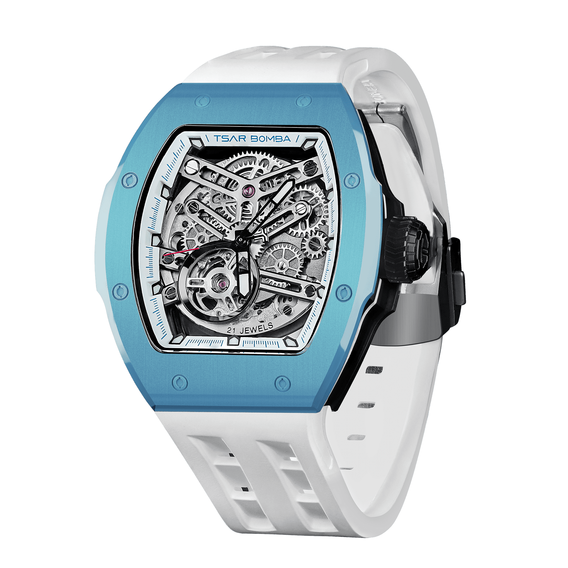 Official Tsar Bomba Atomic-Interchangeable Ceramic Edition - TB8218C - Top G Watches