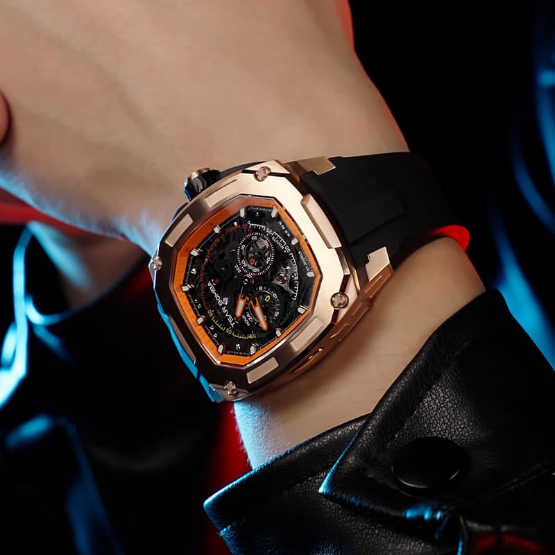 Official TSAR Bomba Dark Matter-Interchangeable Automatic Watch TB8601 - Top G Watches