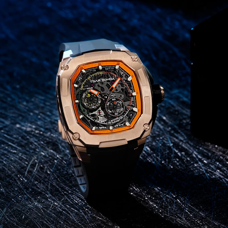 Official TSAR Bomba Dark Matter-Interchangeable Automatic Watch TB8601 - Top G Watches