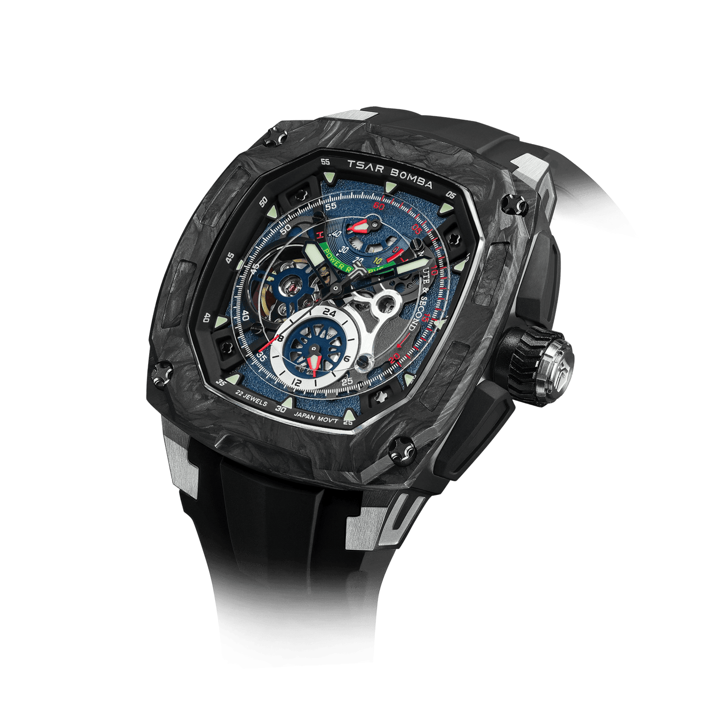 Official Tsar Bomba Dark Matter 2 Interchangeable Automatic Watch - TB8602 - Top G Watches