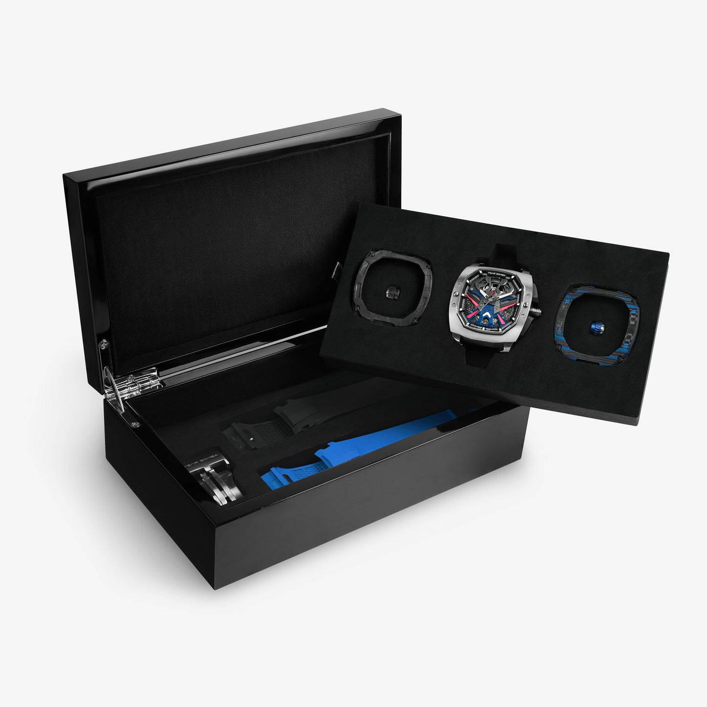 Official Tsar Bomba Dark Matter 3 Interchangeable Swiss Automatic Watch - TB8603 - Top G Watches